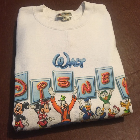 Vtg 90s Disney World Crewneck Sweater M - Picture 1 of 11